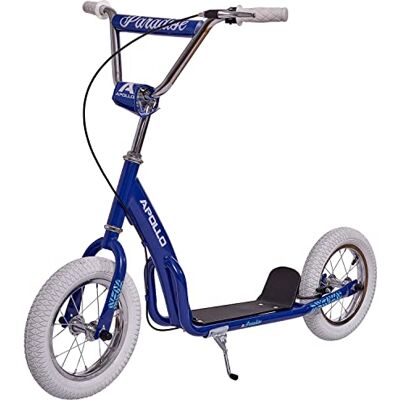 Apollo Paradise Scooter voor kinderen en jongeren, retrostijl, model Paradise – step met grote banden 32 cm – type urban step met brede basis – Freestyle XXL Apollo Paradise Scooter voor kinderen en jongeren, retrostijl, model Paradise – step met grote banden 32 cm – type urban step met brede basis – Freestyle XXL