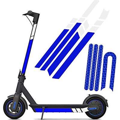 Aloskart Scooter Reflecterende Sticker Waterdichte Reflecterende Stickers Decoratief Voor Xiaomi Mijia M365 E-Scooter en Ninebot Es1 / Es2 / Es4 Elektrische Scooter Accessoires (blauw) Aloskart Scooter Reflecterende Sticker Waterdichte Reflecterende Stickers Decoratief Voor Xiaomi Mijia M365 E-Scooter en Ninebot Es1 / Es2 / Es4 Elektrische Scooter Accessoires (blauw)