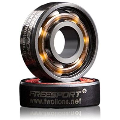 Yolando 8 stuks 608 RS ABEC 9 keramische kogellagers voor skate/skateboard/longboard/rolschaatsen/rolschaatsen 8 mm x 22 mm x 7 mm Yolando 8 stuks 608 RS ABEC 9 keramische kogellagers voor skate/skateboard/longboard/rolschaatsen/rolschaatsen 8 mm x 22 mm x 7 mm