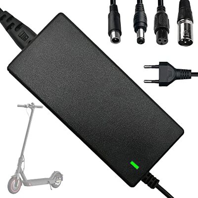 RNPKZ Oplader voor scooter, 42 V 2 A, hoverboard, oplaadkabel met 4 poorten, oplaadkabel voor elektrische scooter, voedingsadapter, oplader voor e-bikes, scooters Xiaomi M365 RNPKZ Oplader voor scooter, 42 V 2 A, hoverboard, oplaadkabel met 4 poorten, oplaadkabel voor elektrische scooter, voedingsadapter, oplader voor e-bikes, scooters Xiaomi M365