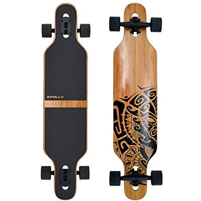 Apollo Complete longboard met ABEC High Speed Drop Through, Freeride, Skate, Cruiser Board Apollo Complete longboard met ABEC High Speed Drop Through, Freeride, Skate, Cruiser Board