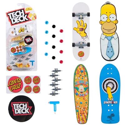 Tech Deck TED 4 Pack The Simpsons Tech Deck TED 4 Pack The Simpsons