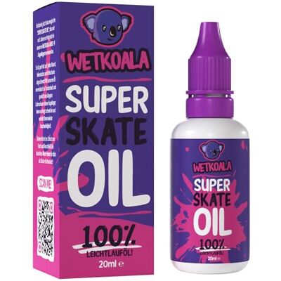 WETKOALA Kogellagerolie (20 ml) Super Skate Oil voor skateboard, roller, longboard, waveboard, scooter, enz. Tegen droogte voor een lange levensduur van je kogellagers WETKOALA Kogellagerolie (20 ml) Super Skate Oil voor skateboard, roller, longboard, waveboard, scooter, enz. Tegen droogte voor een lange levensduur van je kogellagers