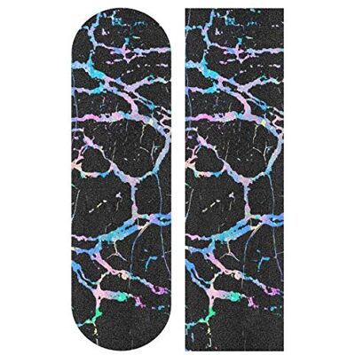 Mnsruu Ainbow Skateboardband, antislip, strepen, 22,9 x 83,8 cm Mnsruu Ainbow Skateboardband, antislip, strepen, 22,9 x 83,8 cm
