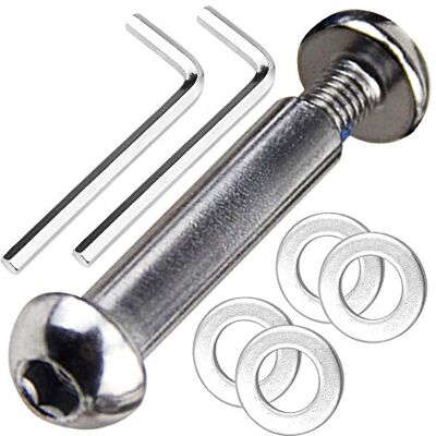 OTFAITP M8 8 mm x 28 mm 86 mm 8,8 mm koolstofstaal voor scooters jongeren en volwassenen 800 kg OTFAITP M8 8 mm x 28 mm 86 mm 8,8 mm koolstofstaal voor scooters jongeren en volwassenen 800 kg