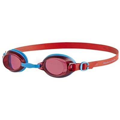 Speedo Jet bril, turquoise lava, rood, Eén maat Speedo Jet bril, turquoise lava, rood, Eén maat