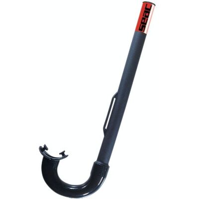 SEAC Corrugato Tuba met opzetstuk, zwart SEAC Corrugato Tuba met opzetstuk, zwart