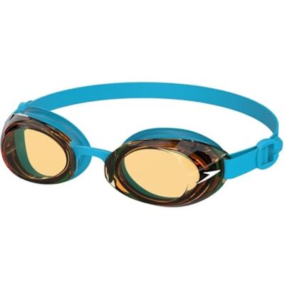 Speedo Jet 2.0 duikbril voor kinderen, uniseks, azuurblauw/parrot, eenheidsmaat Speedo Jet 2.0 duikbril voor kinderen, uniseks, azuurblauw/parrot, eenheidsmaat