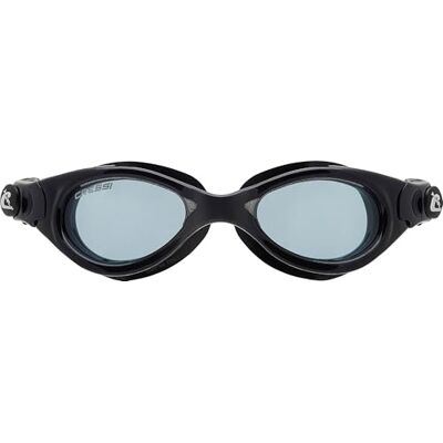 CRESSI Flash Swim Lady Goggles zwembril voor dames, zwart/rookglazen, eenheidsmaat CRESSI Flash Swim Lady Goggles zwembril voor dames, zwart/rookglazen, eenheidsmaat