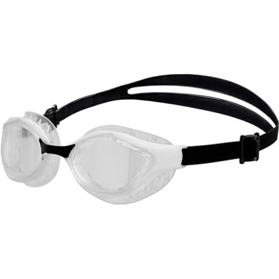 ARENA Air Bold Swipe Uniseks bril, transparant/wit/zwart ARENA Air Bold Swipe Uniseks bril, transparant/wit/zwart
