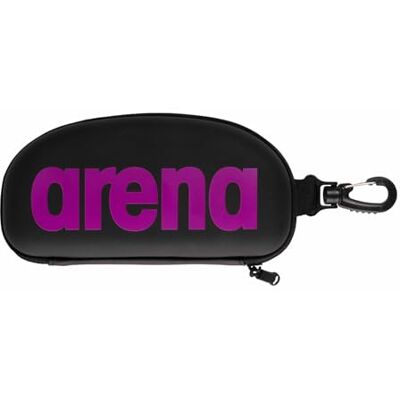 ARENA Uniseks harde beschermhoes voor zwembril, met clip, meerdere kleuren, zwart/paars, TU, klassiek, zwart/paars, één maat, klassiek ARENA Uniseks harde beschermhoes voor zwembril, met clip, meerdere kleuren, zwart/paars, TU, klassiek, zwart/paars, één maat, klassiek