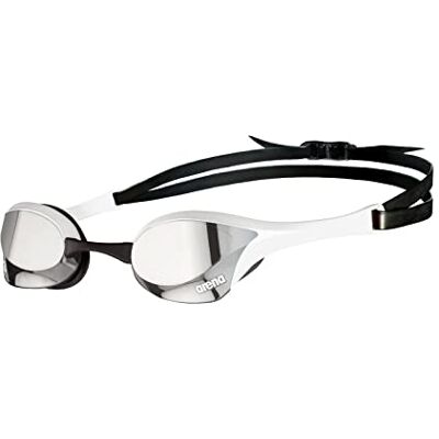 ARENA Cobra Ultra Swipe Mr, uniseks bril voor volwassenen, zilver-wit, eenheidsmaat ARENA Cobra Ultra Swipe Mr, uniseks bril voor volwassenen, zilver-wit, eenheidsmaat