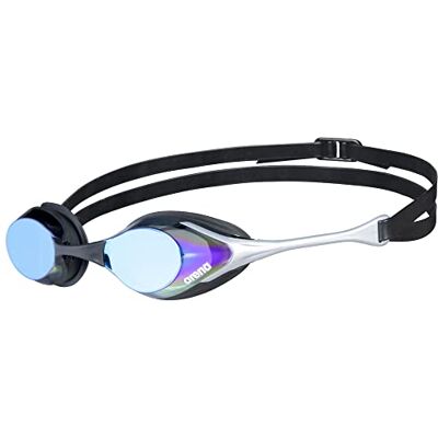 ARENA Cobra Original Swipe Mirror, zwembril, uniseks, volwassenen, blauw/zilver, één maat ARENA Cobra Original Swipe Mirror, zwembril, uniseks, volwassenen, blauw/zilver, één maat