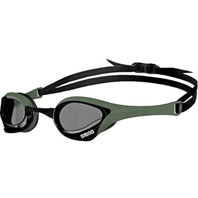ARENA Cobra Ultra Swipe bril, uniseks, volwassenen, smoke-leger-zwart, eenheidsmaat ARENA Cobra Ultra Swipe bril, uniseks, volwassenen, smoke-leger-zwart, eenheidsmaat