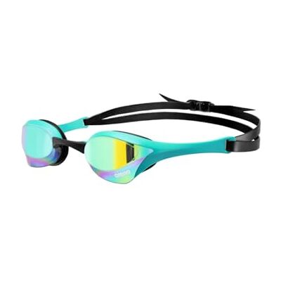 ARENA Cobra Ultra Swipe Mirror Zwembril voor volwassenen, uniseks, met gebogen spiegelglazen, anti-condens, uv-bescherming, 5 verwisselbare neusbruggen ARENA Cobra Ultra Swipe Mirror Zwembril voor volwassenen, uniseks, met gebogen spiegelglazen, anti-condens, uv-bescherming, 5 verwisselbare neusbruggen