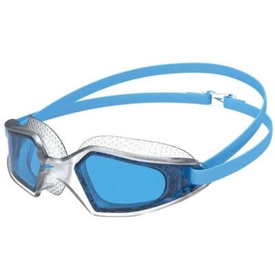 Speedo Hydropulse Uniseks zwemmasker, comfortabele pasvorm, verstelbaar design, zwembadblauw/transparant/blauw, eenheidsmaat Speedo Hydropulse Uniseks zwemmasker, comfortabele pasvorm, verstelbaar design, zwembadblauw/transparant/blauw, eenheidsmaat
