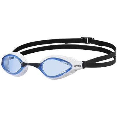 ARENA Air-Speed Competitieve zwembril voor volwassenen, zwembril met brede lenzen, UV-bescherming, 3 verwisselbare neusbruggen, luchtafdichtingen, glazen met behandeling ARENA Air-Speed Competitieve zwembril voor volwassenen, zwembril met brede lenzen, UV-bescherming, 3 verwisselbare neusbruggen, luchtafdichtingen, glazen met behandeling
