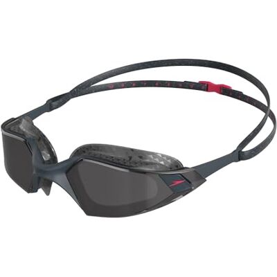 Speedo Aquapulse Pro voor volwassenen, uniseks, oxid grijs/phoenix rood/rook Speedo Aquapulse Pro voor volwassenen, uniseks, oxid grijs/phoenix rood/rook