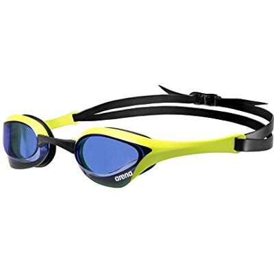 ARENA Cobra Ultra Swipe Racing Uniseks zwembril voor mannen en vrouwen, anti-condenstechnologie, niet-gespiegelde polycarbonaat glazen, koningsblauw/cyberlimoen ARENA Cobra Ultra Swipe Racing Uniseks zwembril voor mannen en vrouwen, anti-condenstechnologie, niet-gespiegelde polycarbonaat glazen, koningsblauw/cyberlimoen