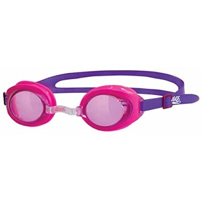 Zoggs Kids Ripper Junior Zwembril, anti-condens, uv-bescherming, roze/paars, 6-14 jaar Zoggs Kids Ripper Junior Zwembril, anti-condens, uv-bescherming, roze/paars, 6-14 jaar