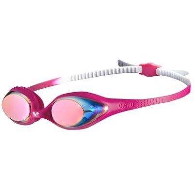 ARENA Zwembril voor kinderen, Spider Junior Mirror, anti-condens, met spiegelglazen, uv-bescherming, zelfinstelbaar, siliconen afdichtingen ARENA Zwembril voor kinderen, Spider Junior Mirror, anti-condens, met spiegelglazen, uv-bescherming, zelfinstelbaar, siliconen afdichtingen