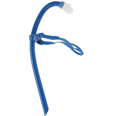 VGEBY Snorkel Lap, voorgemonteerde zwemsnorkel, snorkeluitrusting voor volwassen zwemmers met comfortabele siliconen neus (blauw) VGEBY Snorkel Lap, voorgemonteerde zwemsnorkel, snorkeluitrusting voor volwassen zwemmers met comfortabele siliconen neus (blauw)