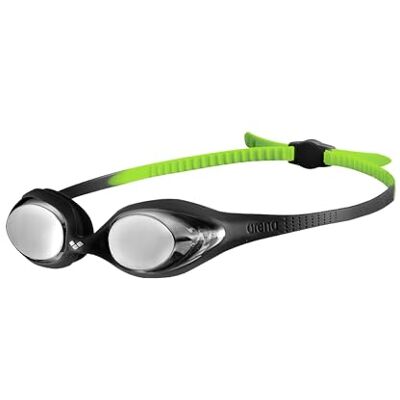 ARENA Zwembril voor kinderen, Spider Junior Mirror, anti-condens, met spiegelglazen, uv-bescherming, zelfinstelbaar, siliconen afdichtingen ARENA Zwembril voor kinderen, Spider Junior Mirror, anti-condens, met spiegelglazen, uv-bescherming, zelfinstelbaar, siliconen afdichtingen