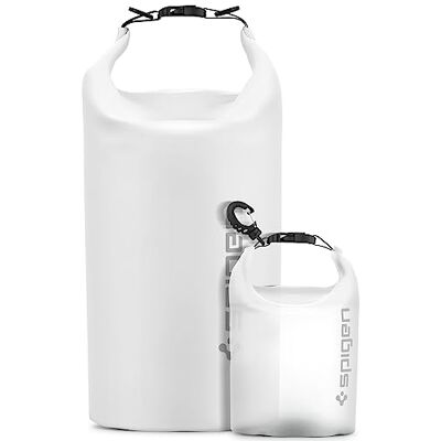 Spigen Aqua Shield Waterdichte tassenset met verstelbare riemen, veelzijdig inzetbaar voor strand, zwemmen, vissen, kamperen, kanoën, wandelen, kajakken, paddleboard en boottochten Spigen Aqua Shield Waterdichte tassenset met verstelbare riemen, veelzijdig inzetbaar voor strand, zwemmen, vissen, kamperen, kanoën, wandelen, kajakken, paddleboard en boottochten