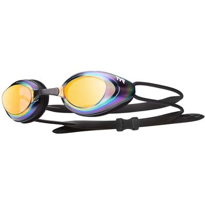 TYR Blackhawk Racing Zwembril voor volwassenen, uniseks, goud, regenboogmetaal, zwart, maat M TYR Blackhawk Racing Zwembril voor volwassenen, uniseks, goud, regenboogmetaal, zwart, maat M