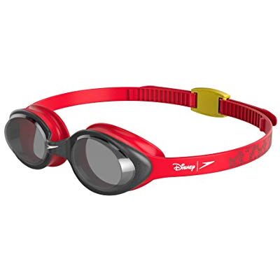 Speedo Disney Illusion Junior zwembril, uniseks, voor kinderen, lavarot roestgrijs rookkleurig, Eén maat Speedo Disney Illusion Junior zwembril, uniseks, voor kinderen, lavarot roestgrijs rookkleurig, Eén maat