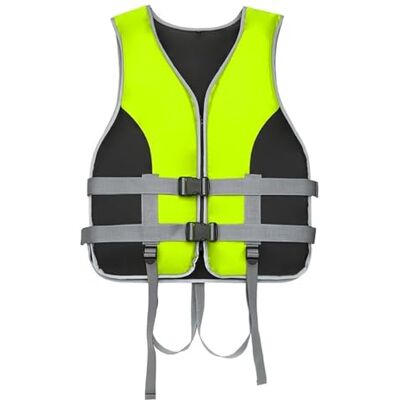 XNEOPP Adult Kids Kayaking Vest Paddleboarding Buoyancy Aid Safety Straps Adjustable Swim Vest Water Sports Swimming Boating Fishing Surfing Canoeing Outdoor Safety Gear High Buoyancy(Green,XL) XNEOPP Adult Kids Kayaking Vest Paddleboarding Buoyancy Aid Safety Straps Adjustable Swim Vest Water Sports Swimming Boating Fishing Surfing Canoeing Outdoor Safety Gear High Buoyancy(Green,XL)