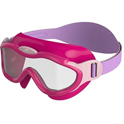 Speedo Biofuse Sea Squad Uniseks zwemmasker voor zuigelingen, elektrisch roze/Miami, één maat Speedo Biofuse Sea Squad Uniseks zwemmasker voor zuigelingen, elektrisch roze/Miami, één maat