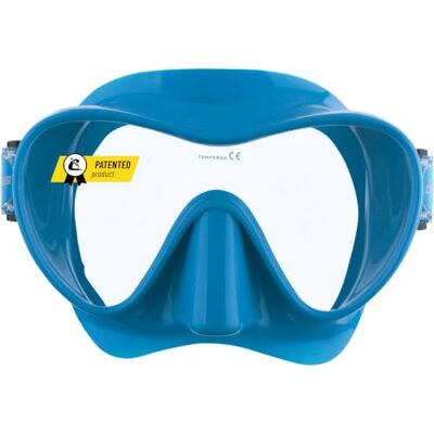 CRESSI F1 Frameloos masker F1 of comboset masker + droge snorkel voor duiken en snorkelen, één maat, uniseks CRESSI F1 Frameloos masker F1 of comboset masker + droge snorkel voor duiken en snorkelen, één maat, uniseks