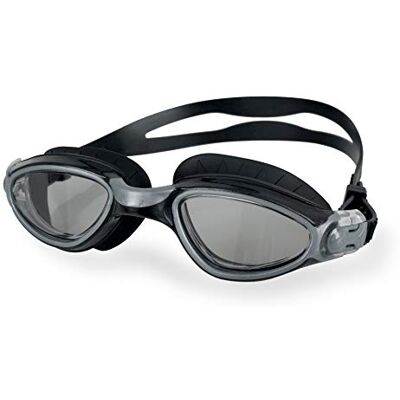SEAC Axy Zwembril voor dames en heren, perfect voor zwembad en open water, zwart grijs LF, Eén maat SEAC Axy Zwembril voor dames en heren, perfect voor zwembad en open water, zwart grijs LF, Eén maat