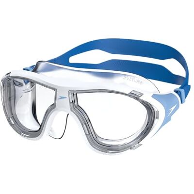 Speedo Biofuse masker, duiken, zwemmen, ergonomisch design, open water, lekvrije bril, uniseks (1 stuk) Speedo Biofuse masker, duiken, zwemmen, ergonomisch design, open water, lekvrije bril, uniseks (1 stuk)