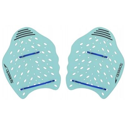 Speedo Power Plus, zwempeddels, uniseks, volwassenen, blauw, L Speedo Power Plus, zwempeddels, uniseks, volwassenen, blauw, L