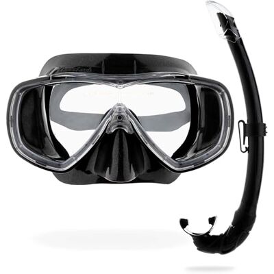 CRESSI Onda Onda masker of combo Onda masker + snorkel Mexico, één maat, uniseks, volwassenen CRESSI Onda Onda masker of combo Onda masker + snorkel Mexico, één maat, uniseks, volwassenen
