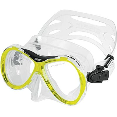 SEAC Salina Unisex snorkelmasker zwemmen volwassenen 2 glazen SEAC Salina Unisex snorkelmasker zwemmen volwassenen 2 glazen
