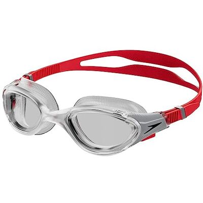 Speedo Biofuse.2.0 Zwembril, uniseks, volwassenen, rood, één maat Speedo Biofuse.2.0 Zwembril, uniseks, volwassenen, rood, één maat