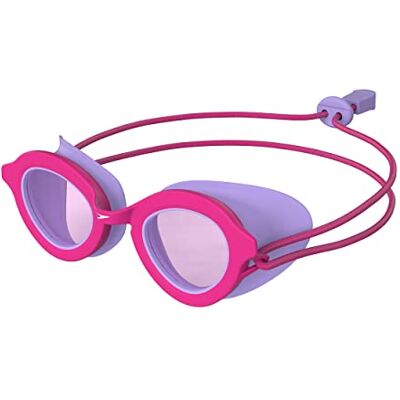 Speedo Junior Sunny G Sea Shells Zwembril, lekvrij, styliste design, kindervakantie, duizendblad/vermiljoen, één maat Speedo Junior Sunny G Sea Shells Zwembril, lekvrij, styliste design, kindervakantie, duizendblad/vermiljoen, één maat