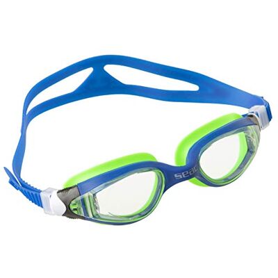 SEAC Ritmo JR Zwembril voor kinderen en jongeren, blauw/groen SEAC Ritmo JR Zwembril voor kinderen en jongeren, blauw/groen