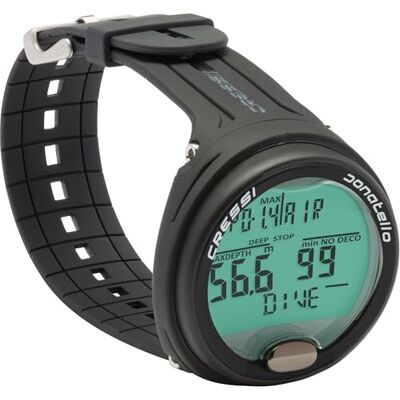 CRESSI Donatello Diving Computer – professionele duikcomputer voor duiken en snorkelen, zwart/zwart, één maat, volwassenen uniseks CRESSI Donatello Diving Computer – professionele duikcomputer voor duiken en snorkelen, zwart/zwart, één maat, volwassenen uniseks
