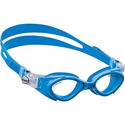CRESSI Crab Goggles, blauw Junior zwembril, perfect voor zee, zwembad en snorkelen, blauw_heldere lenzen, 2/7 jaar CRESSI Crab Goggles, blauw Junior zwembril, perfect voor zee, zwembad en snorkelen, blauw_heldere lenzen, 2/7 jaar