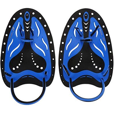 GOTOTOP Handpeddel, zwemvinnen, 2 kleuren, peddels, webbed, training, duikuitrusting, ideaal voor zwemmen en duiken met snorkel (blauw) GOTOTOP Handpeddel, zwemvinnen, 2 kleuren, peddels, webbed, training, duikuitrusting, ideaal voor zwemmen en duiken met snorkel (blauw)