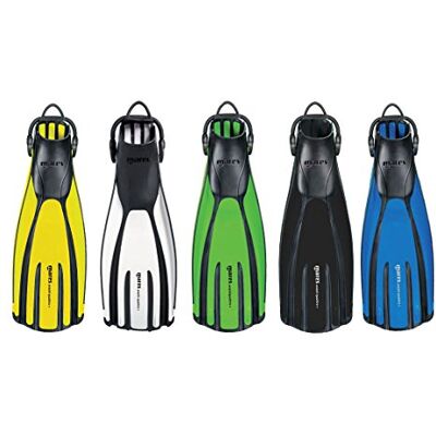 Mares Avanti Quattro + zwemvin, uniseks, geel, S (38-41) Mares Avanti Quattro + zwemvin, uniseks, geel, S (38-41)