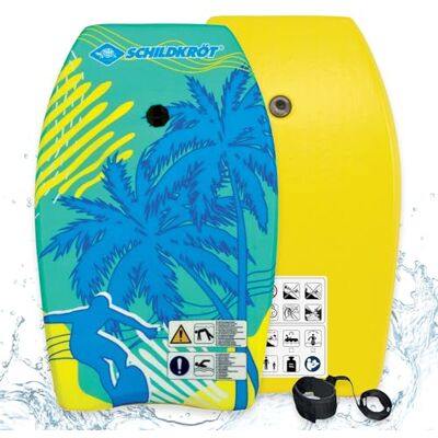 Schildkröt Bodyboard M Board, Nylon gecoat en EPS-schuimkern, 68 x 43 cm, met veiligheidsriem voor bevestiging met de hand of voet, maximaal gewicht: 60 kg, 970321 Schildkröt Bodyboard M Board, Nylon gecoat en EPS-schuimkern, 68 x 43 cm, met veiligheidsriem voor bevestiging met de hand of voet, maximaal gewicht: 60 kg, 970321