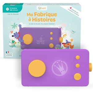 lunii Mijn paarse verhalenfabriek + 2:30 uur verhalen om te componeren inbegrepen om te downloaden, interactieve verhalenbox voor kinderen van 3 tot 8 jaar verhalenverteller gemaakt in Frankrijk lunii Mijn paarse verhalenfabriek + 2:30 uur verhalen om te componeren inbegrepen om te downloaden, interactieve verhalenbox voor kinderen van 3 tot 8 jaar verhalenverteller gemaakt in Frankrijk