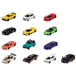 Majorette 13-delige set (9+4 exclusief) miniatuurauto's van metaal schaal 1:64 koffer 13 voertuigen 212054032 Majorette 13-delige set (9+4 exclusief) miniatuurauto's van metaal schaal 1:64 koffer 13 voertuigen 212054032