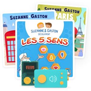 lunii Ontdekkingspakket met 40 Suzanne en Gaston verhalen met 3 interactieve audioboeken voor kinderen van 3 tot 8 jaar 5:02 luistertijd lunii Ontdekkingspakket met 40 Suzanne en Gaston verhalen met 3 interactieve audioboeken voor kinderen van 3 tot 8 jaar 5:02 luistertijd