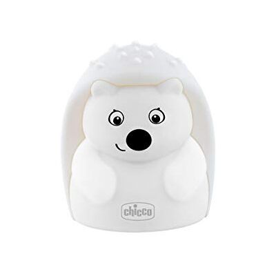 Chicco Egel Nachtlichtje voor Baby´s Meerkleurig LED-lampje van Zachte Siliconen Activatie door Aanraking Oplader met USB-kabel Inclusief Chicco Egel Nachtlichtje voor Baby´s Meerkleurig LED-lampje van Zachte Siliconen Activatie door Aanraking Oplader met USB-kabel Inclusief